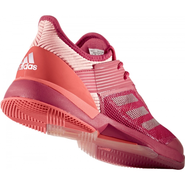 Adidas Womens Adizero Ubersonic 30 Tennis Shoes Pinkcoral Do It Tennis 1325