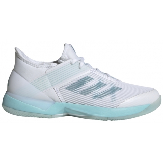 Poder Mirar Negar Adidas Women's Adizero Ubersonic 3m x Parley Tennis Shoes (Blue  Spirit/White)