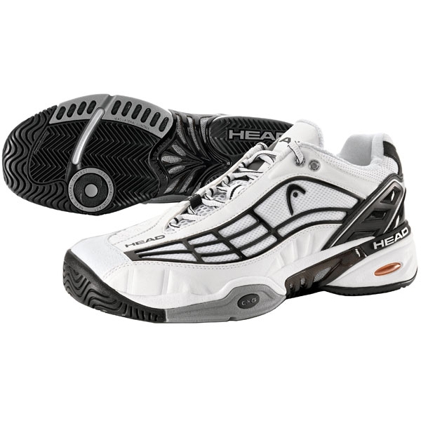 Head Men's Insane Pro Tennis Shoes (White/Black) - Do It Tennis