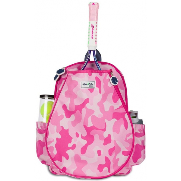 pink tennis backpack