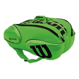 wilson tennis bag green