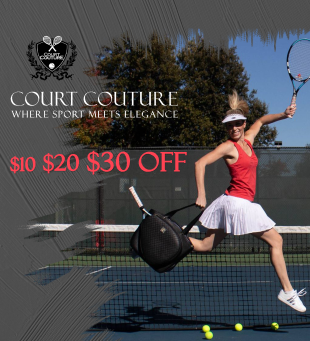 Court Couture Designer Tennis Bags for Women Clearance Sale