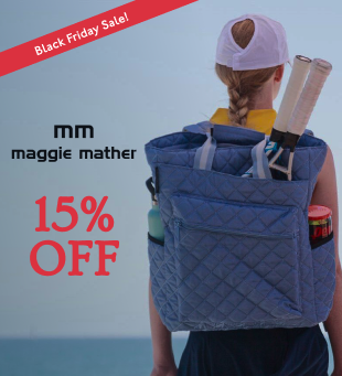 Save On Maggie Mather Bags for Tennis, Pickleball & Padel