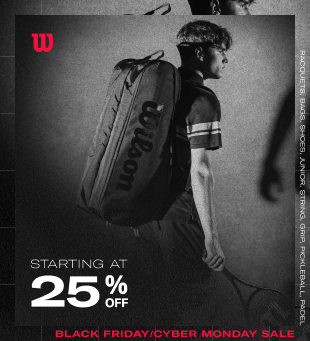 Save on Wilson Racquets, Bags, Shoes & More