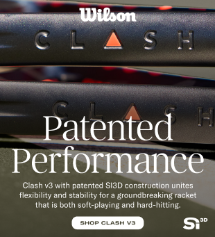 Get the New Wilson Clash v3 Tennis Racquets & Bags