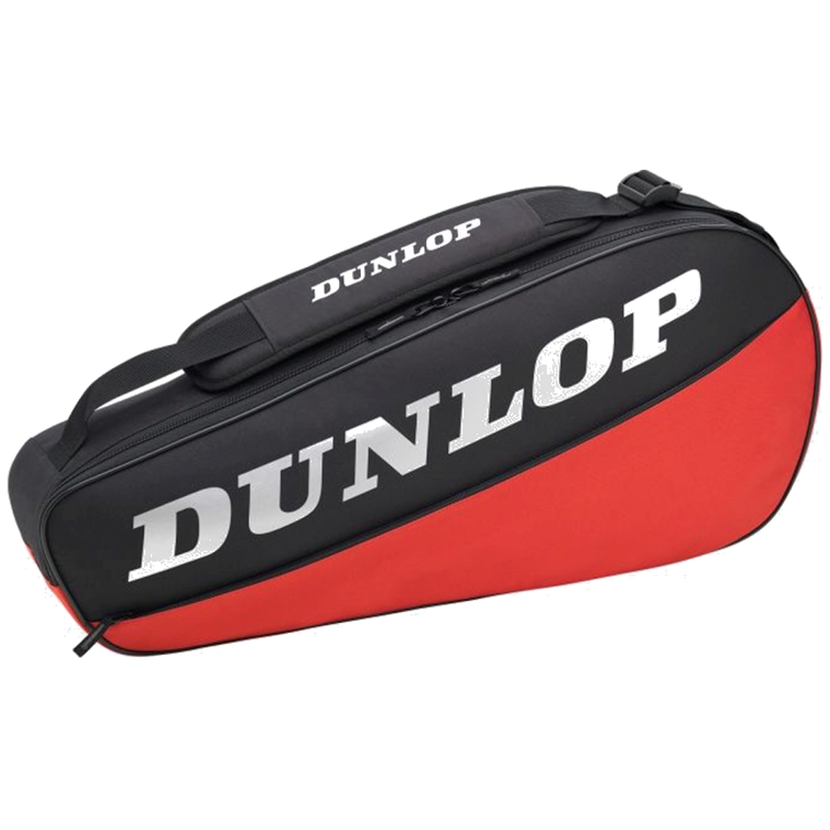 Dunlop CX Club 3 Racquet Tennis Bag (Black/Red)