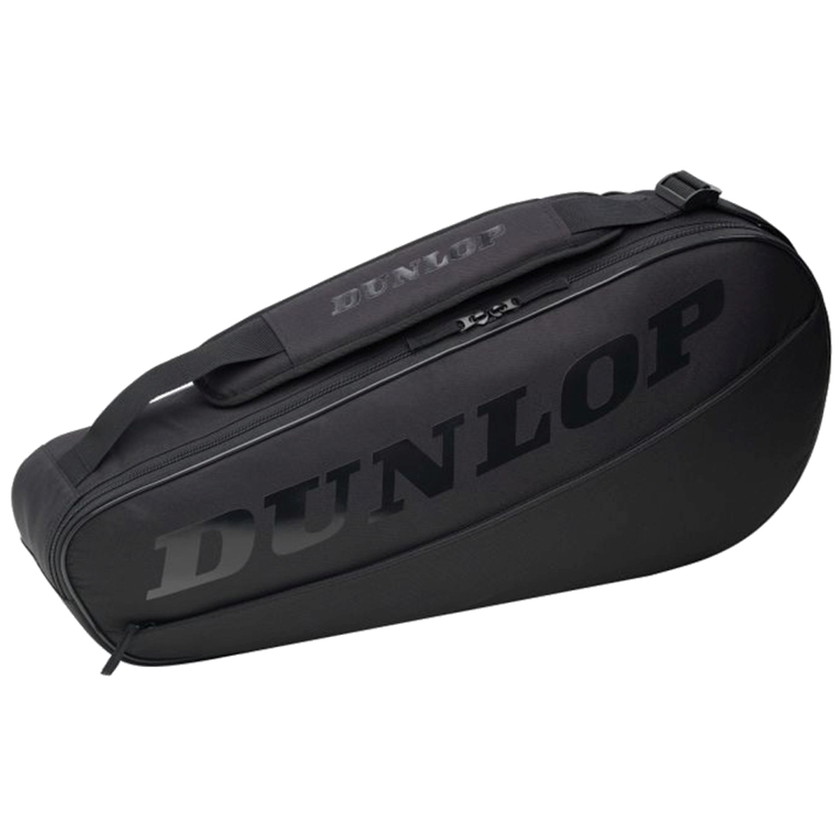 Dunlop CX Club 3 Racquet Tennis Bag (Black/Black)