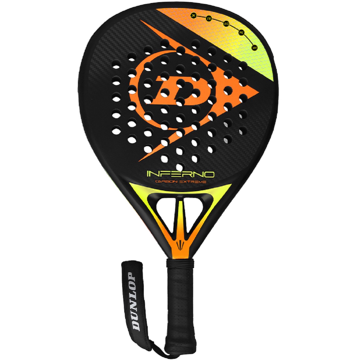 Dunlop Inferno Carbon Extreme Padel Racket