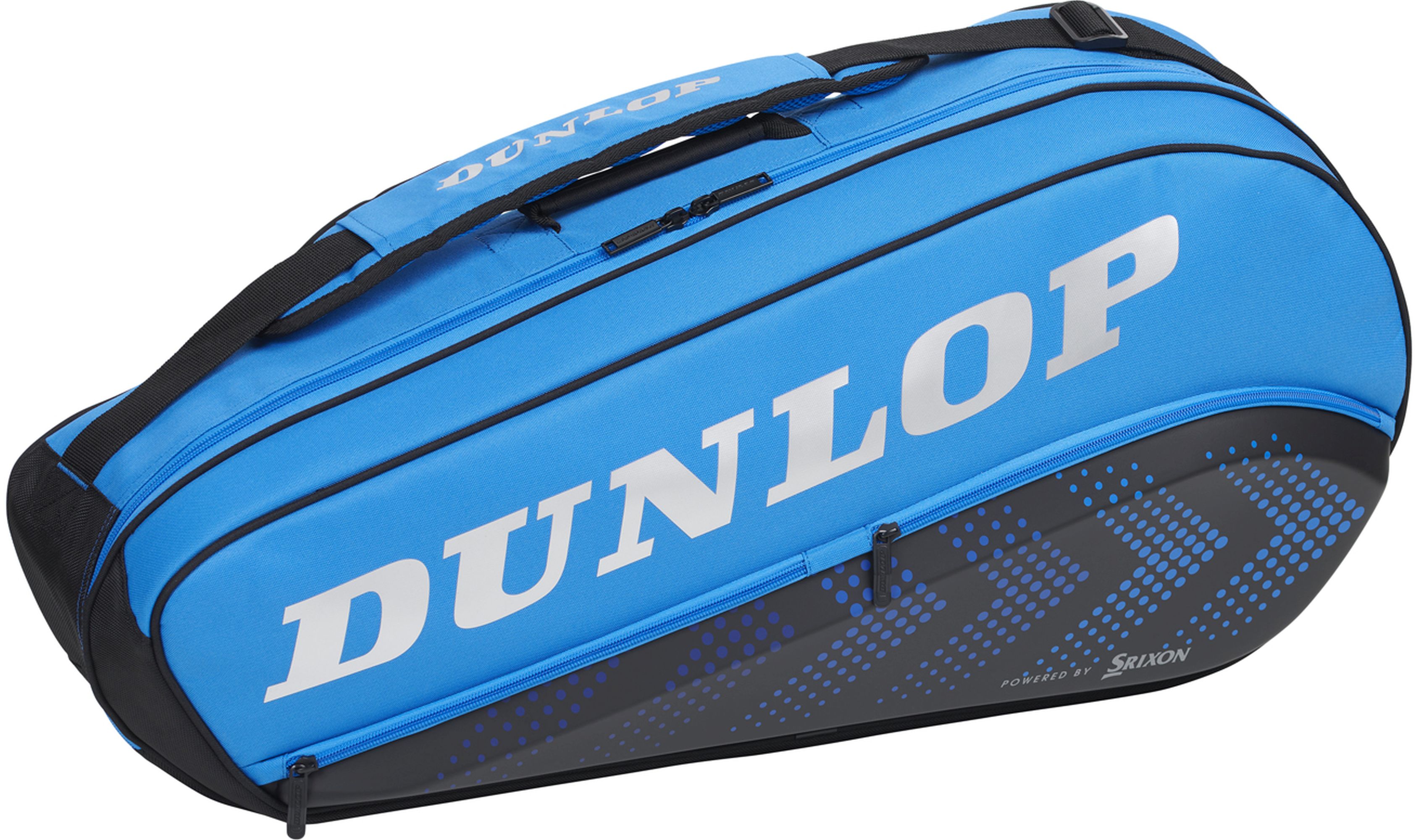 Dunlop FX Performance Thermo 3 Pack Racquet Bag (Black/Blue) -  MatchpointStore.com