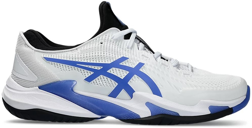 Asics Men's Court FF 3 Tennis Shoes (White/Sapphire)