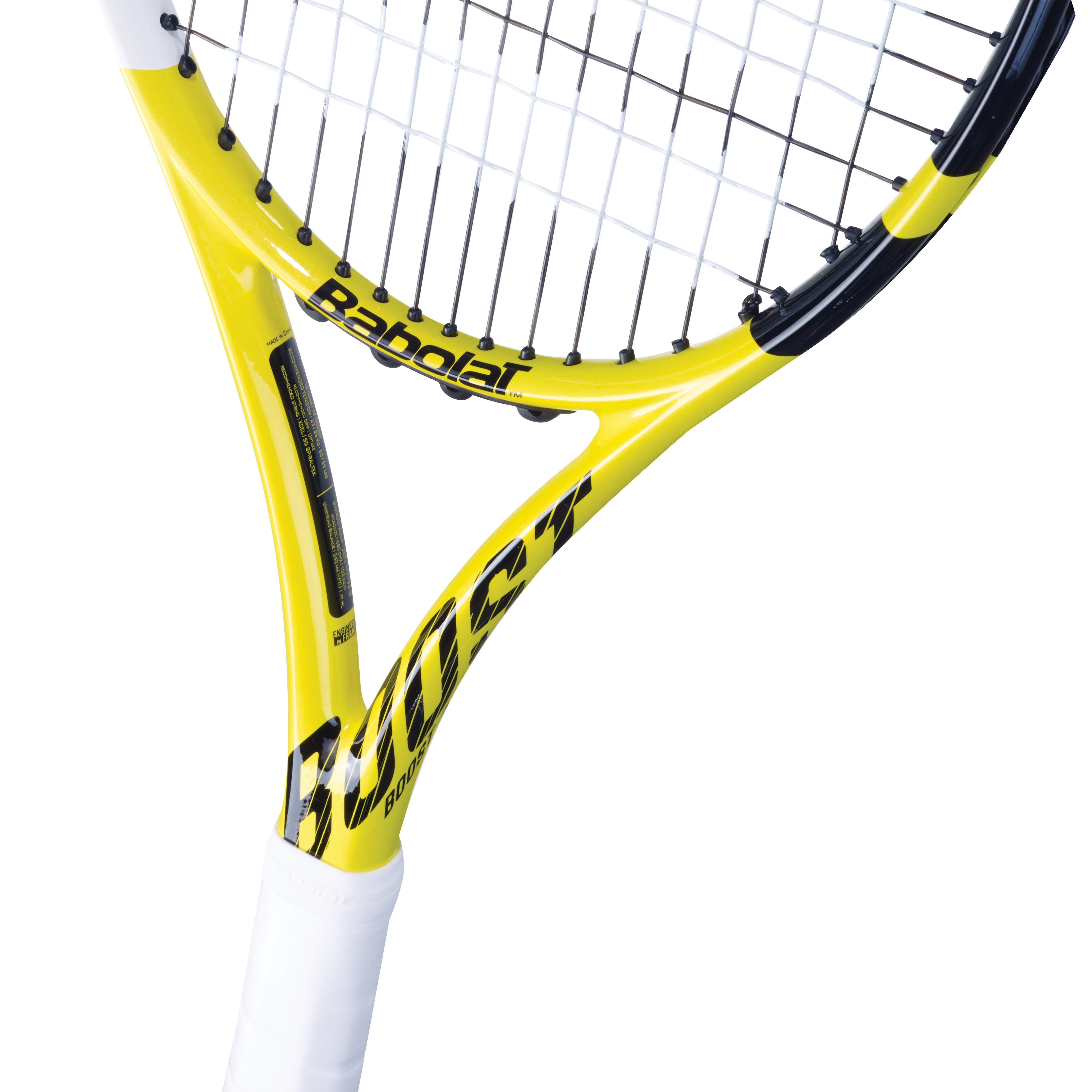 Babolat Boost Aero Yellow Club Bag Tennis Starter Bundle