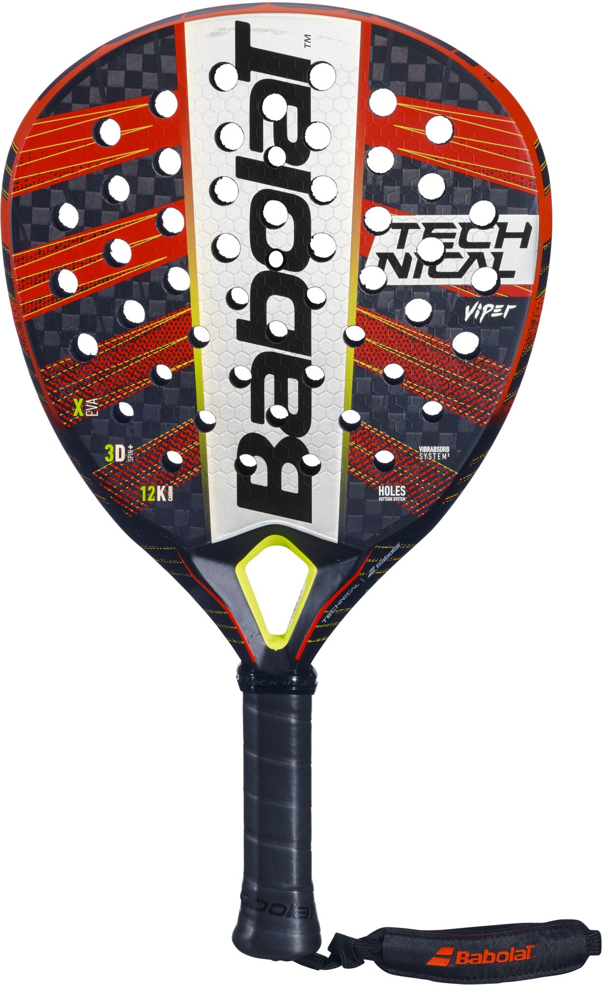 Babolat Technical Viper Padel Racket (Red/Black)