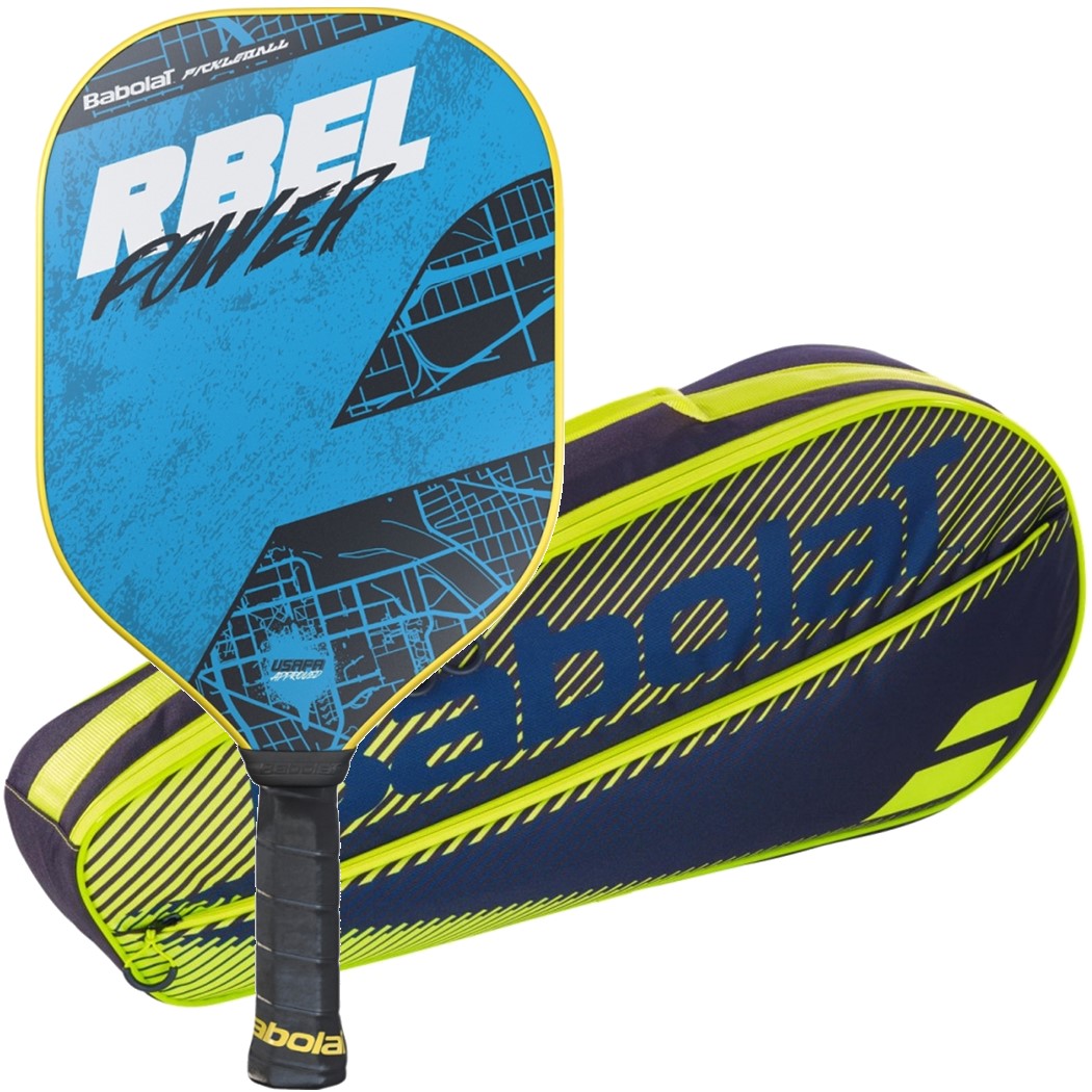 Babolat RBEL Power Pickleball Paddle Club Bag Bundle