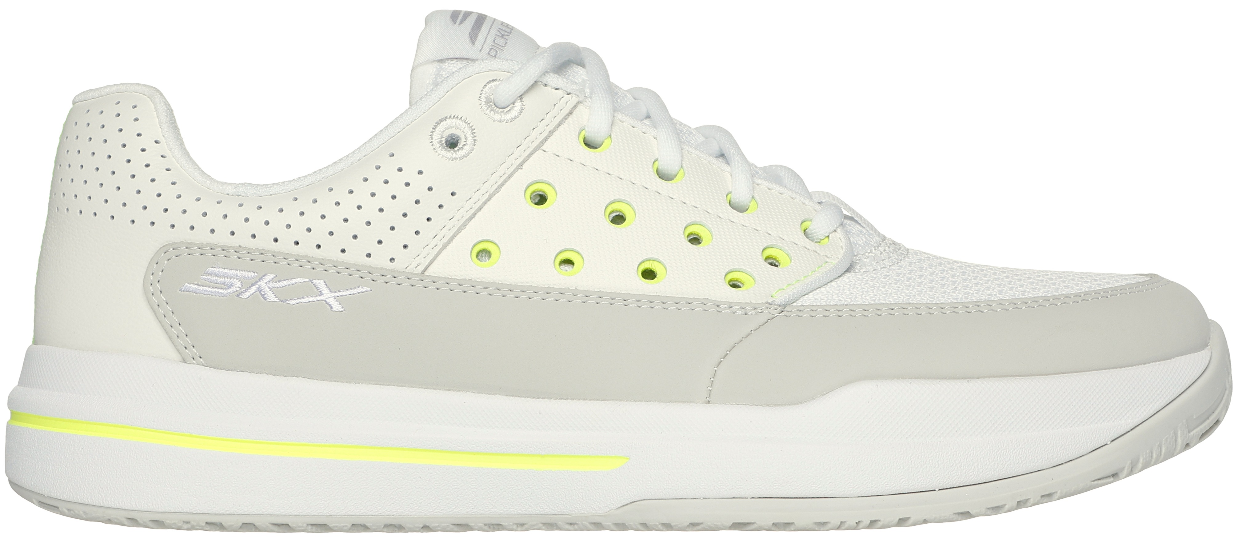 Skechers Womenâ€™s Viper Court Luxe Pickleball Shoes (White/Natural)