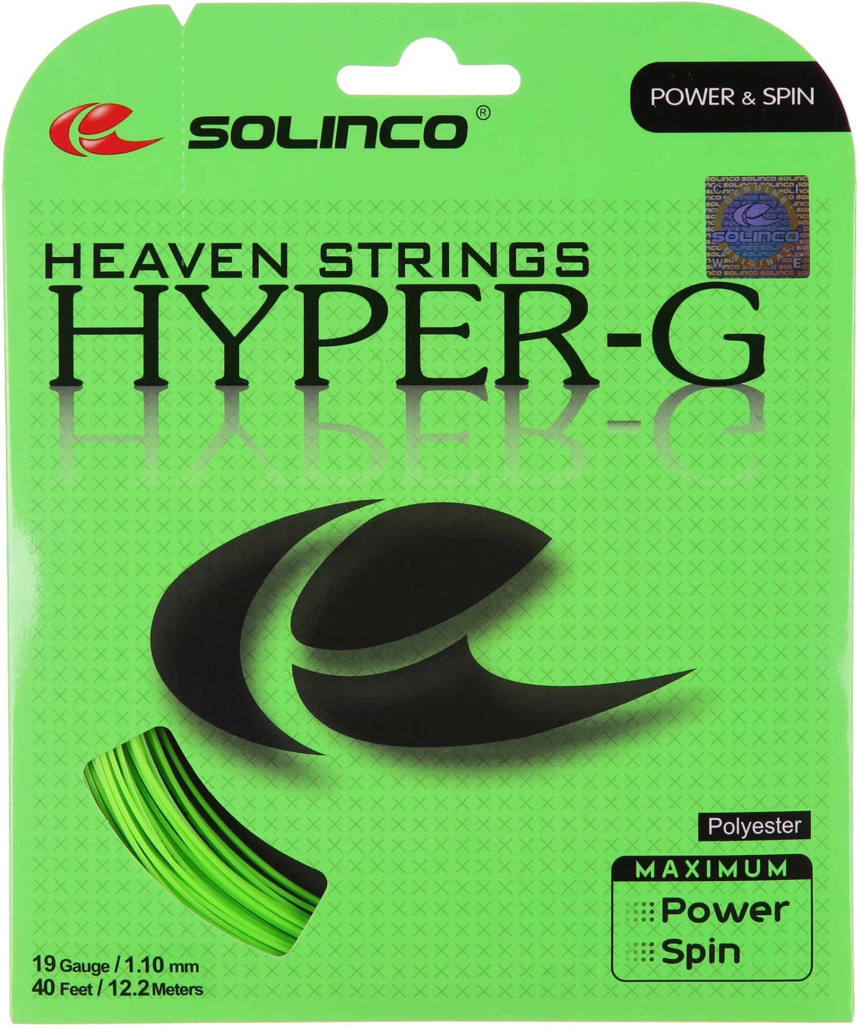 Solinco Hyper-G 19g Tennis String (Set)