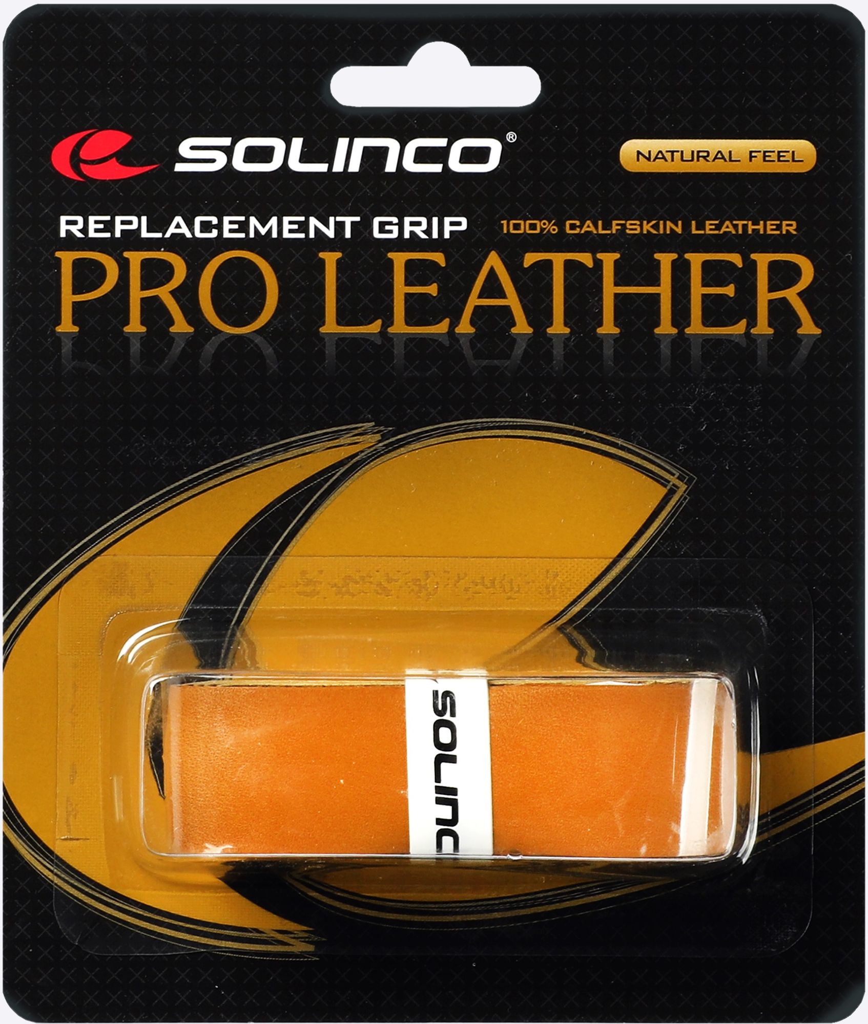 Solinco Pro Leather Replacement Grip (Tan)