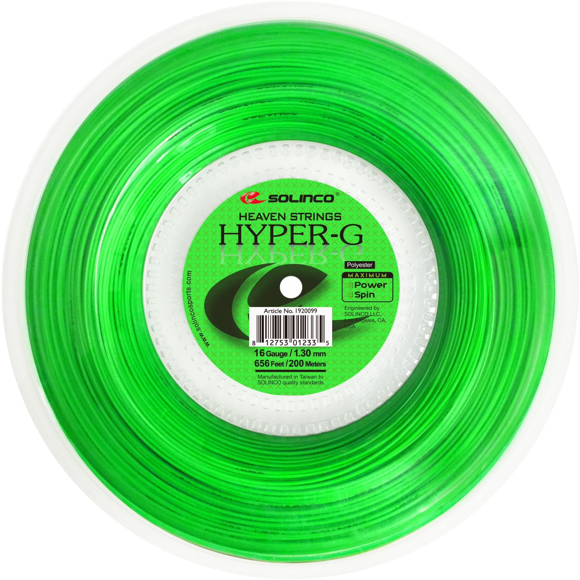 Solinco Hyper-G 15L Tennis String (Reel)