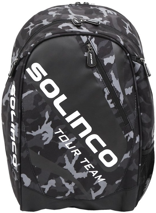 Solinco Tour Tennis Backpack (Black Camo)