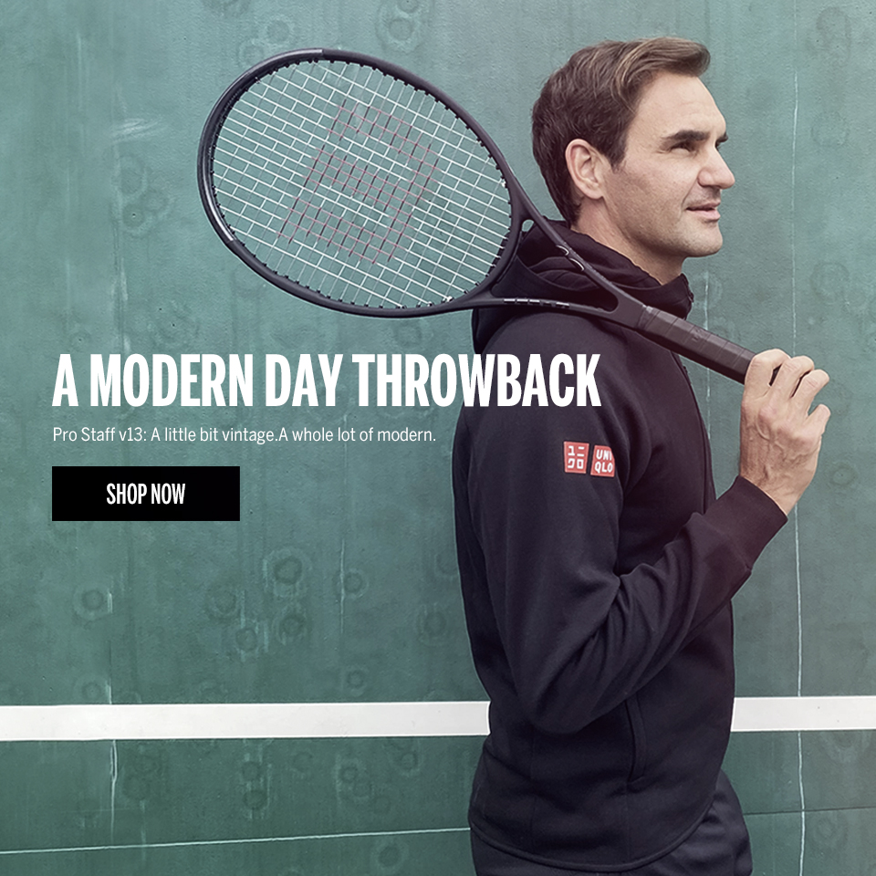 NEW: Wilson Roger Federer Pro Staff All Black Tennis Racquet