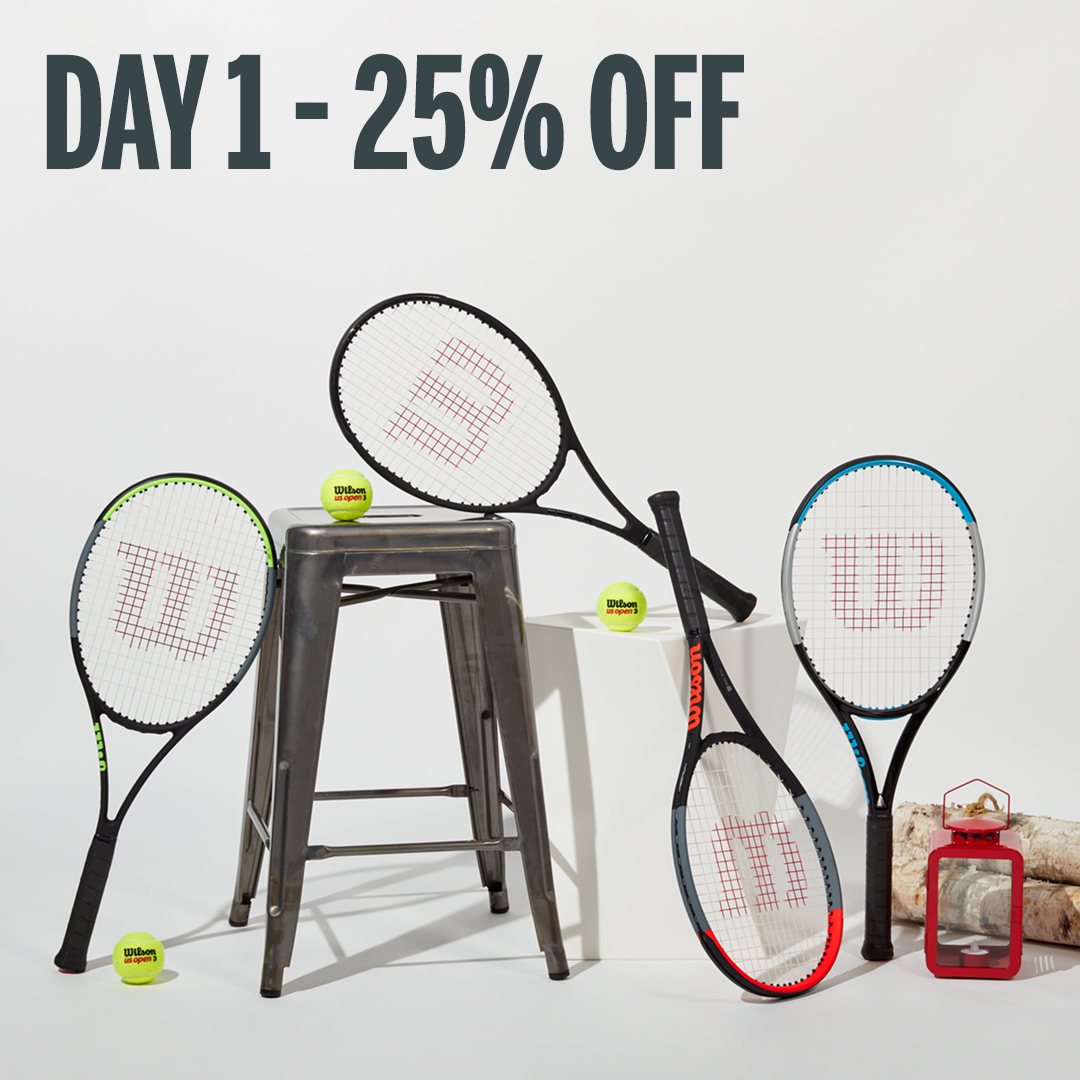 Save 40% on Wilson Performance Tennis Racquets $179+