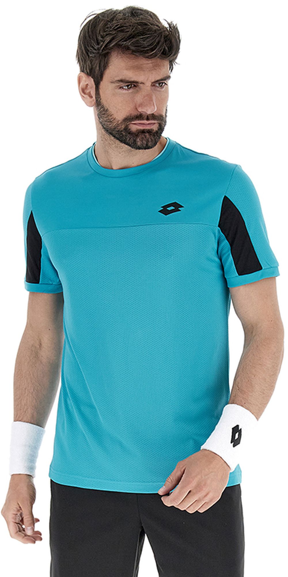 Lotto Men's Superrapida Pickleball VI Tee (Blue Bird)