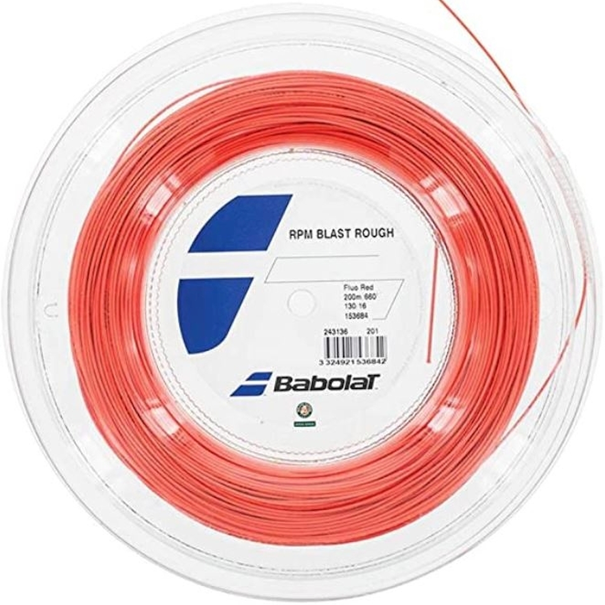 Babolat RPM Rough 17g Red Tennis String (Reel)