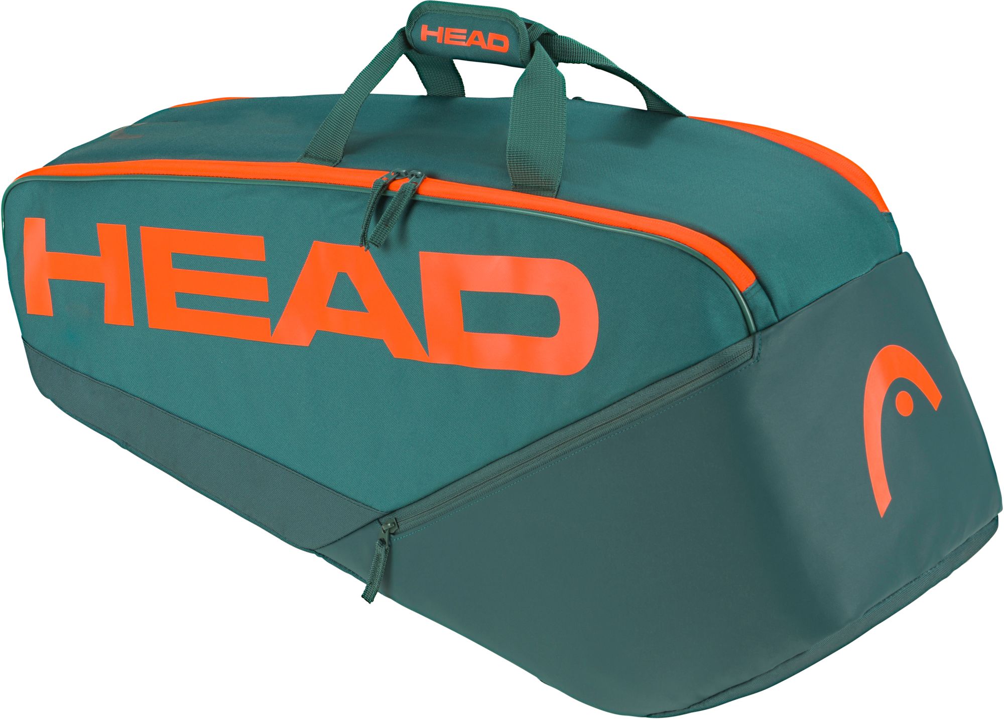 Head Radical Pro 6R Tennis Bag (Dark Cyan/Fluorescent Orange)