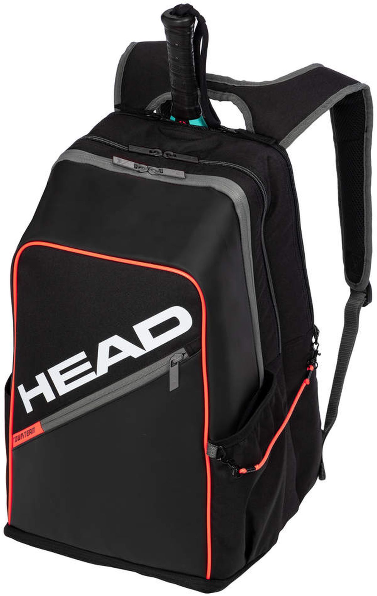 Head Tour Paddle Racket Backpack (Black/Orange)