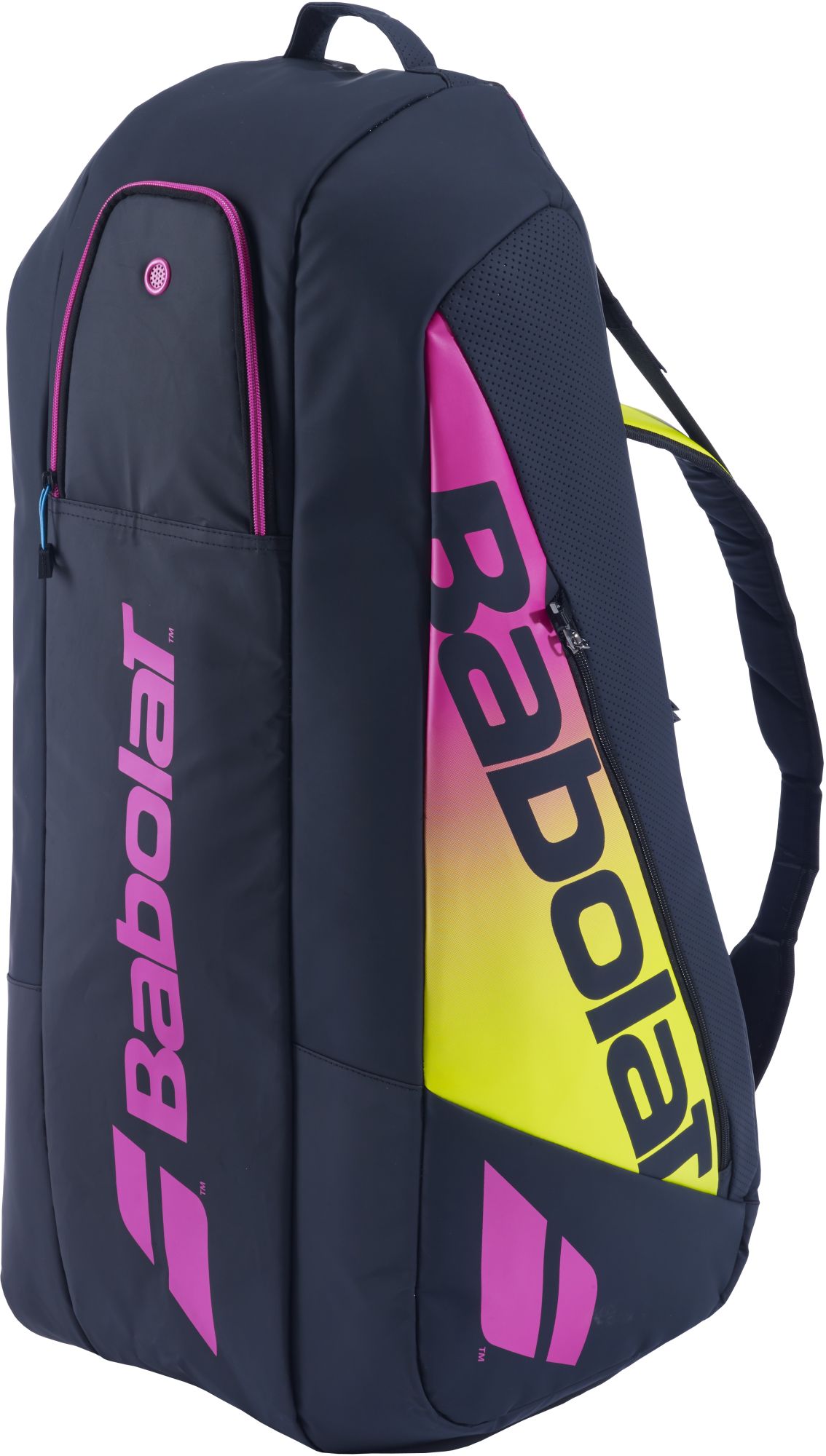 Babolat Pure Aero Rafa Racquet Holder x6 Tennis Bag Yellow Orange