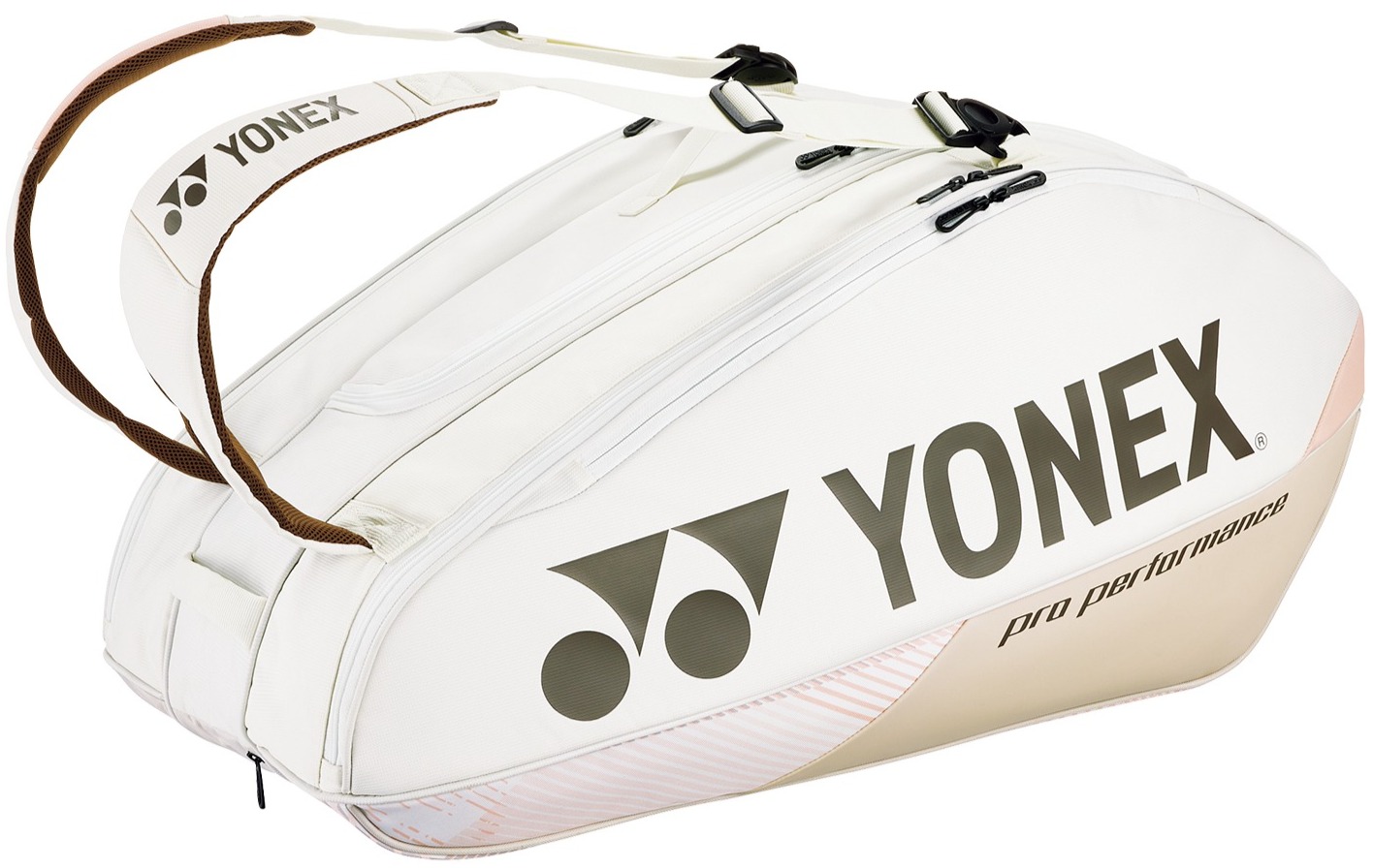 Yonex Pro 9 Racquet Tennis Bag (Sand Beige)