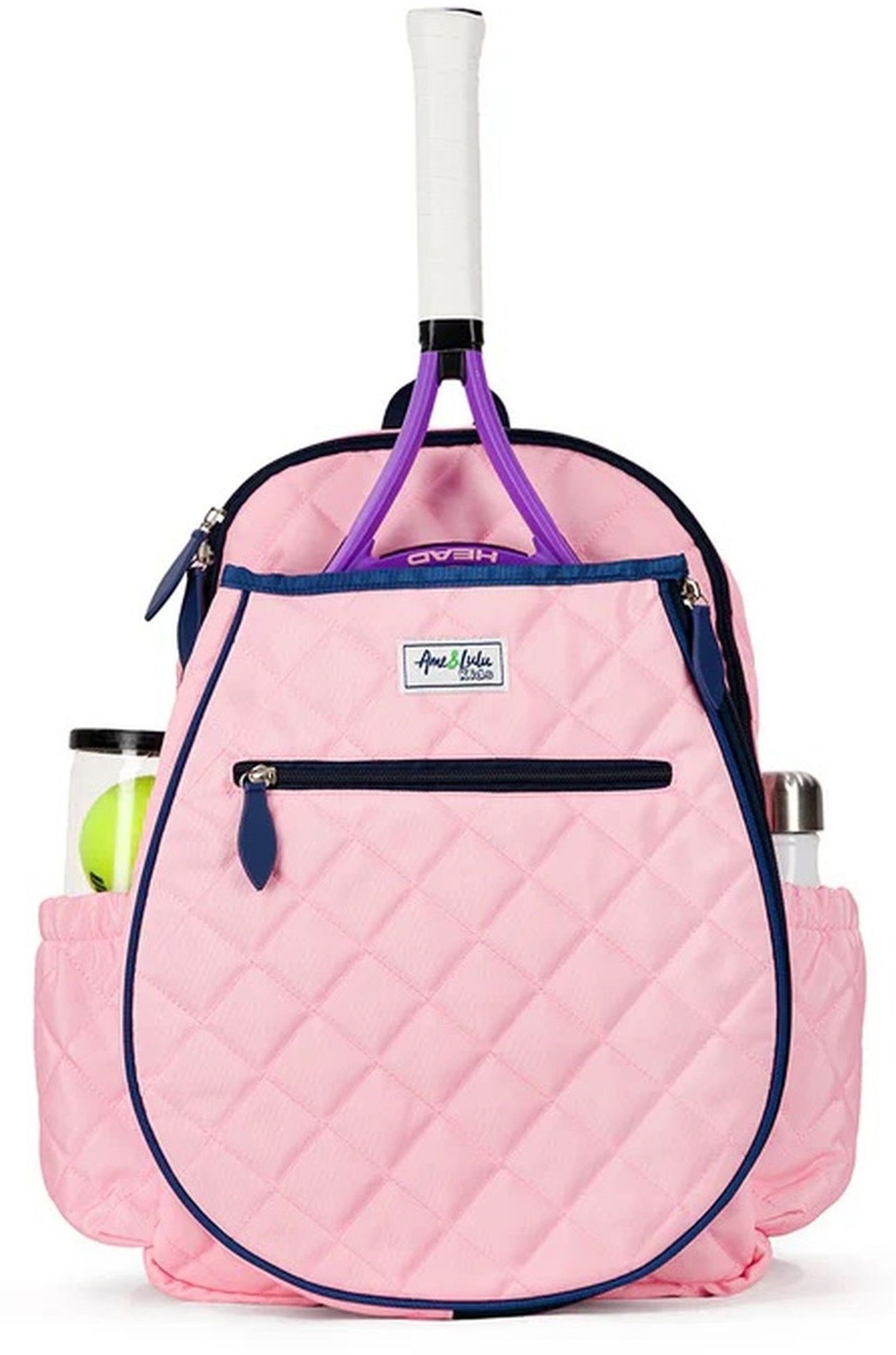 Ame & Lulu Big Love Tennis Backpack (Quilted Blush)