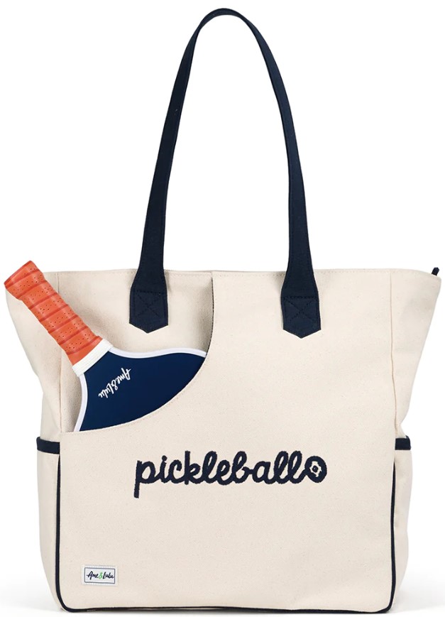 Ame & Lulu Baseline Pickleball Tote (Pickleball Stitched)