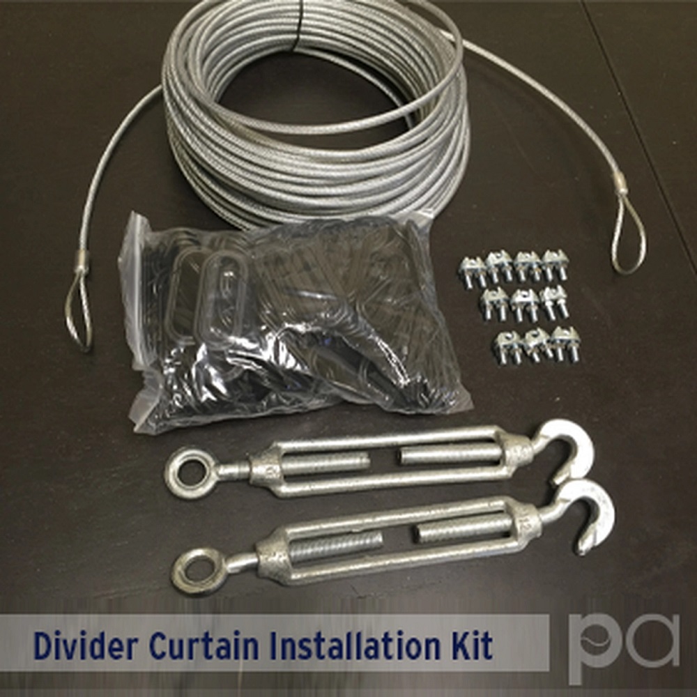 Divider Curtain Installation Kit - for 120ft Run