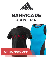 SALE: Adidas Barricade Tennis Apparel for Kids