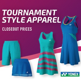Closeout Sale! Yonex Tournament Style Tennis Apparel