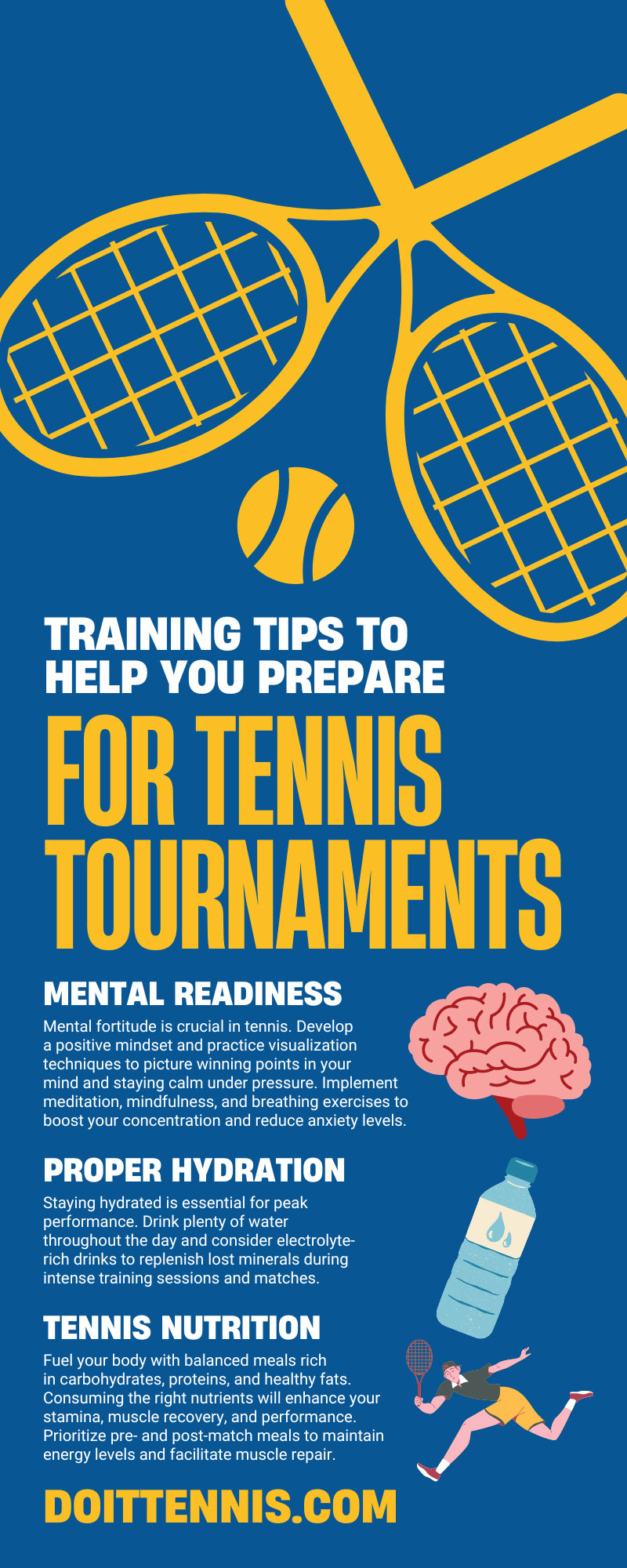 15 Training Tips To Help You Prepare for Tennis Tournaments