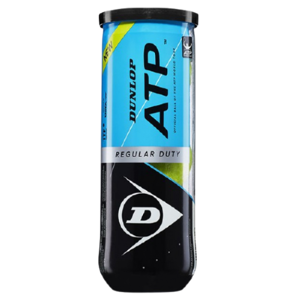 Dunlop ATP Super Premium Regular Duty Tennis Ball Can (3 Balls)