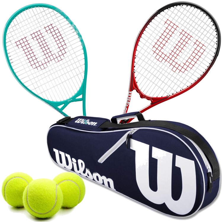 Wilson Pink Pro Holiday Pack - Bundle with A Set of Wilson