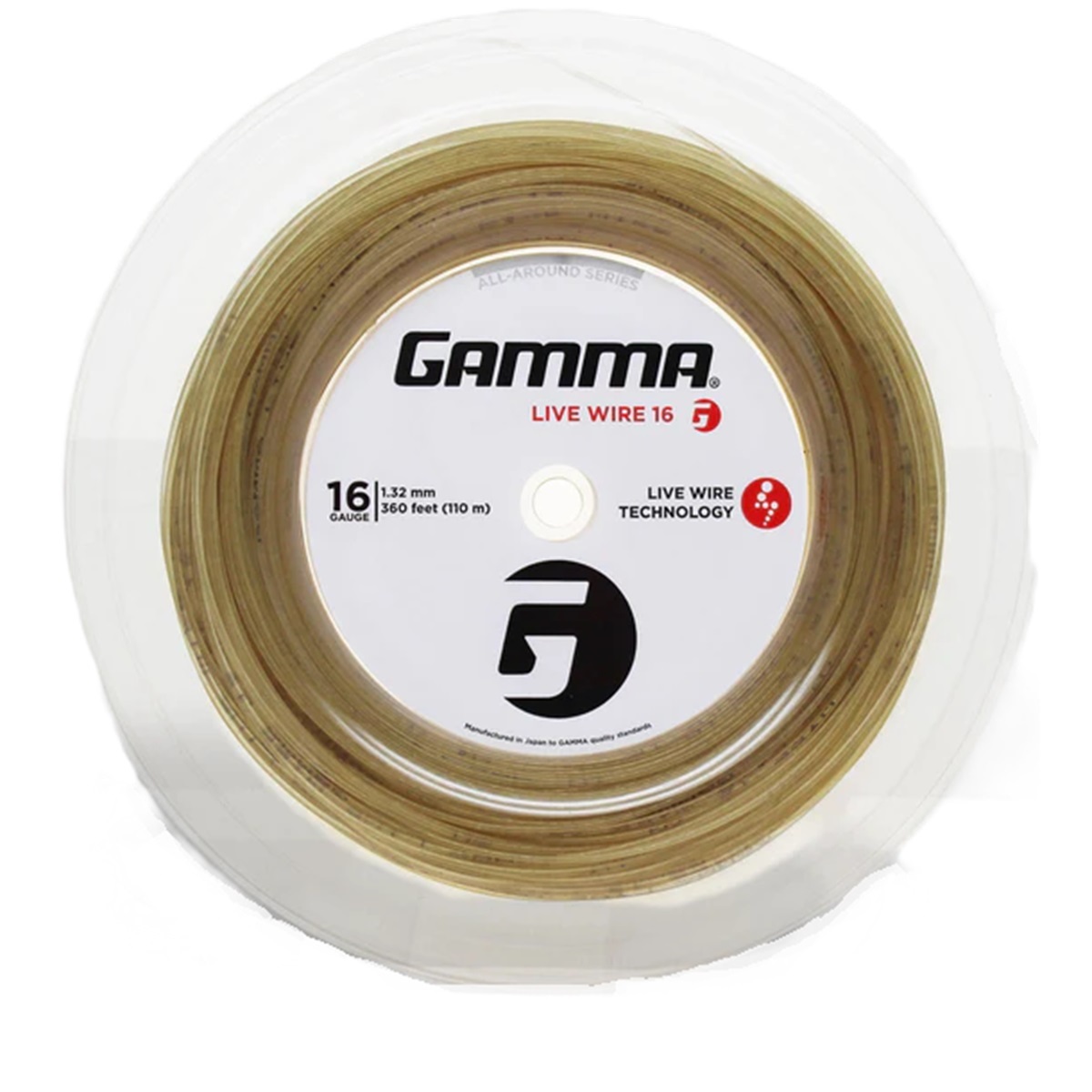 Gamma Live Wire 17g Tennis String (Reel)