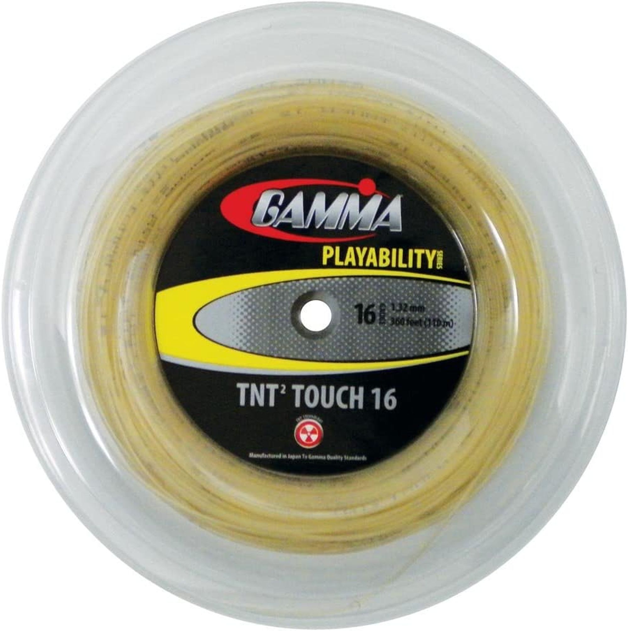 Gamma TNT2 Touch 16g Tennis String (Reel)