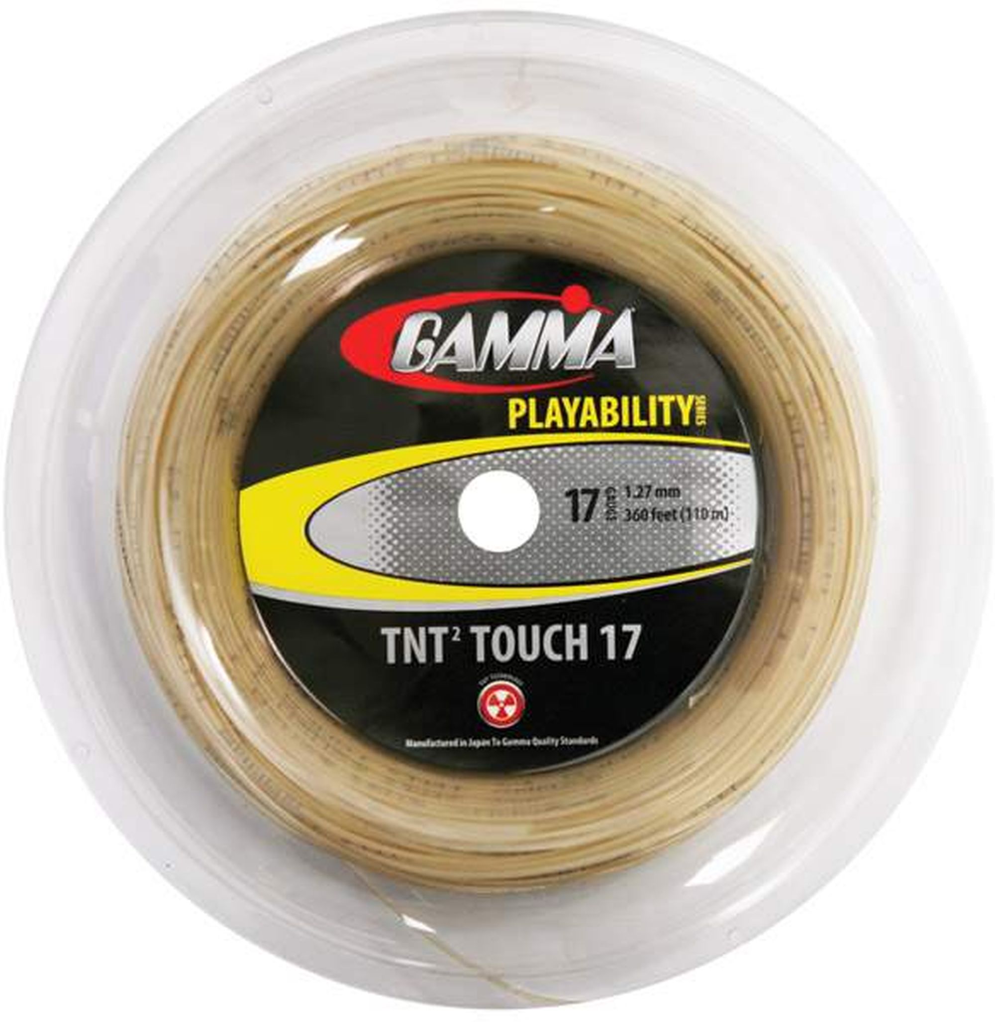 Gamma TNT2 Touch 17g Tennis String (Reel)