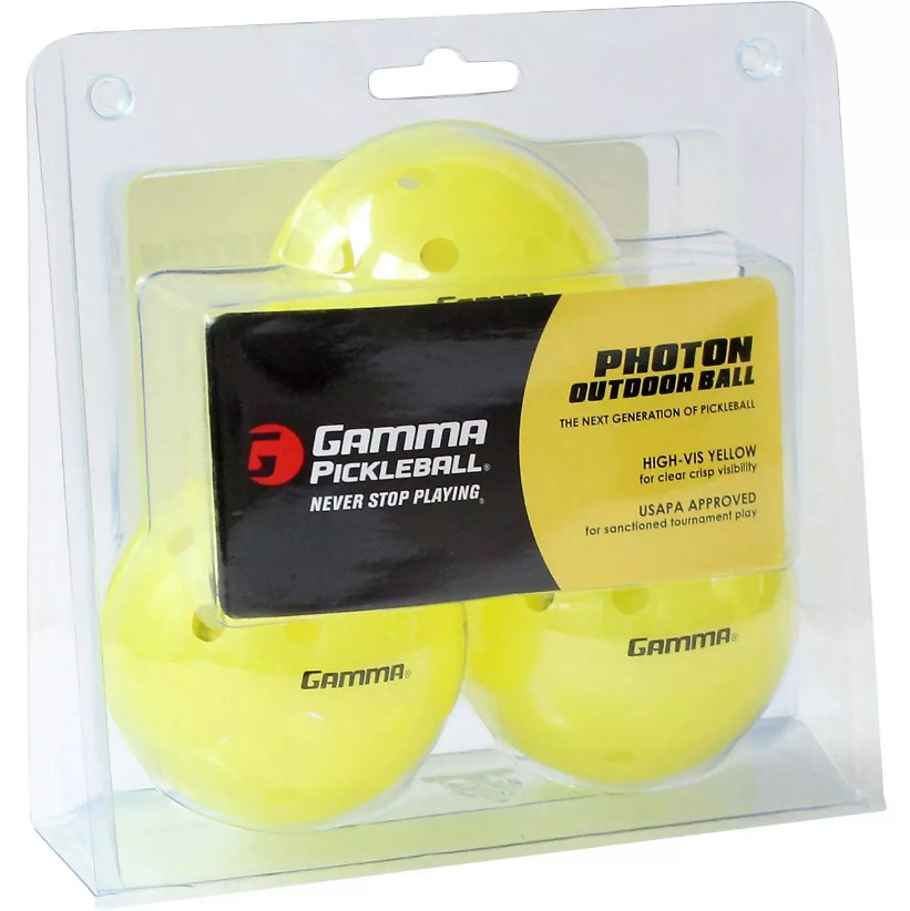 Gamma Photon Outdoor Pickleball Balls (3 Pack)