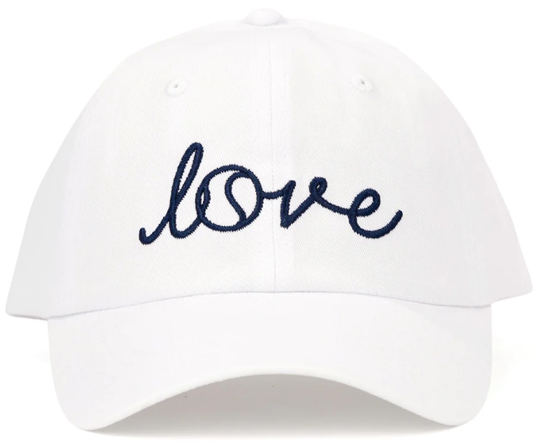 Ame & Lulu Heads Up Tennis Hat (Love Stitched)