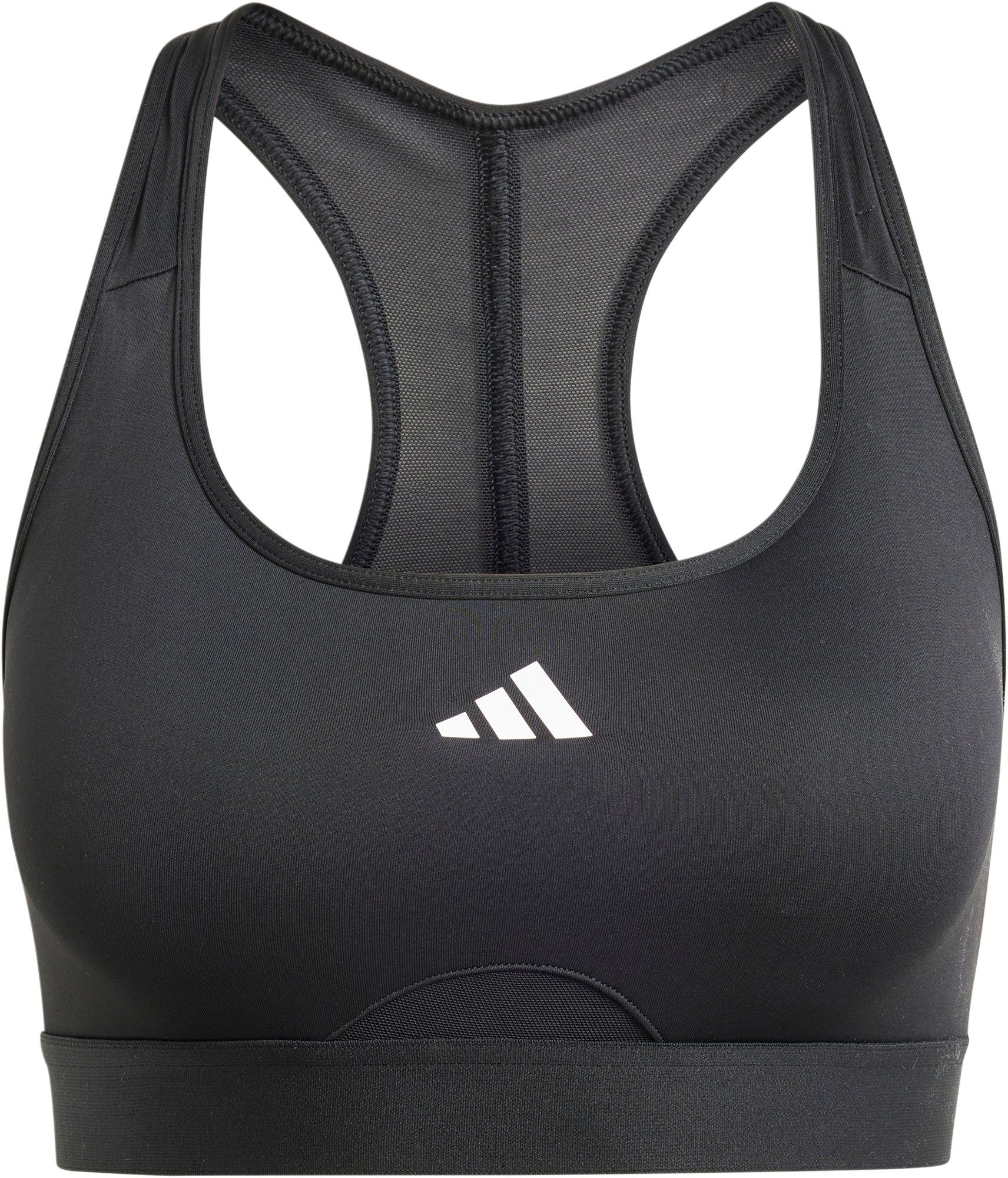 Adidas Women's Power React Tennis Training Bra (Black)