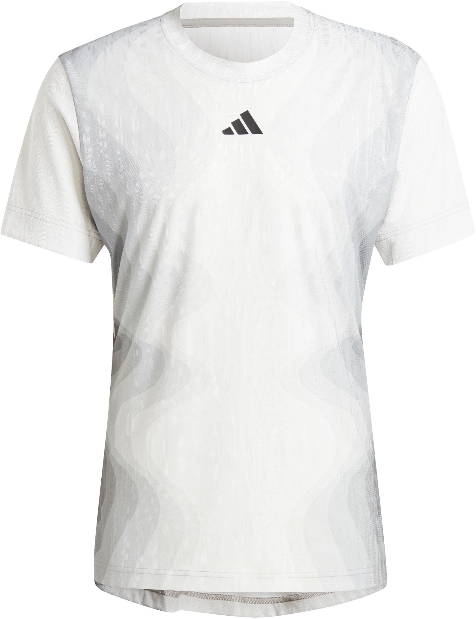 Adidas Men's Airchill Pro FreeLift Tennis Tee (Grey One)