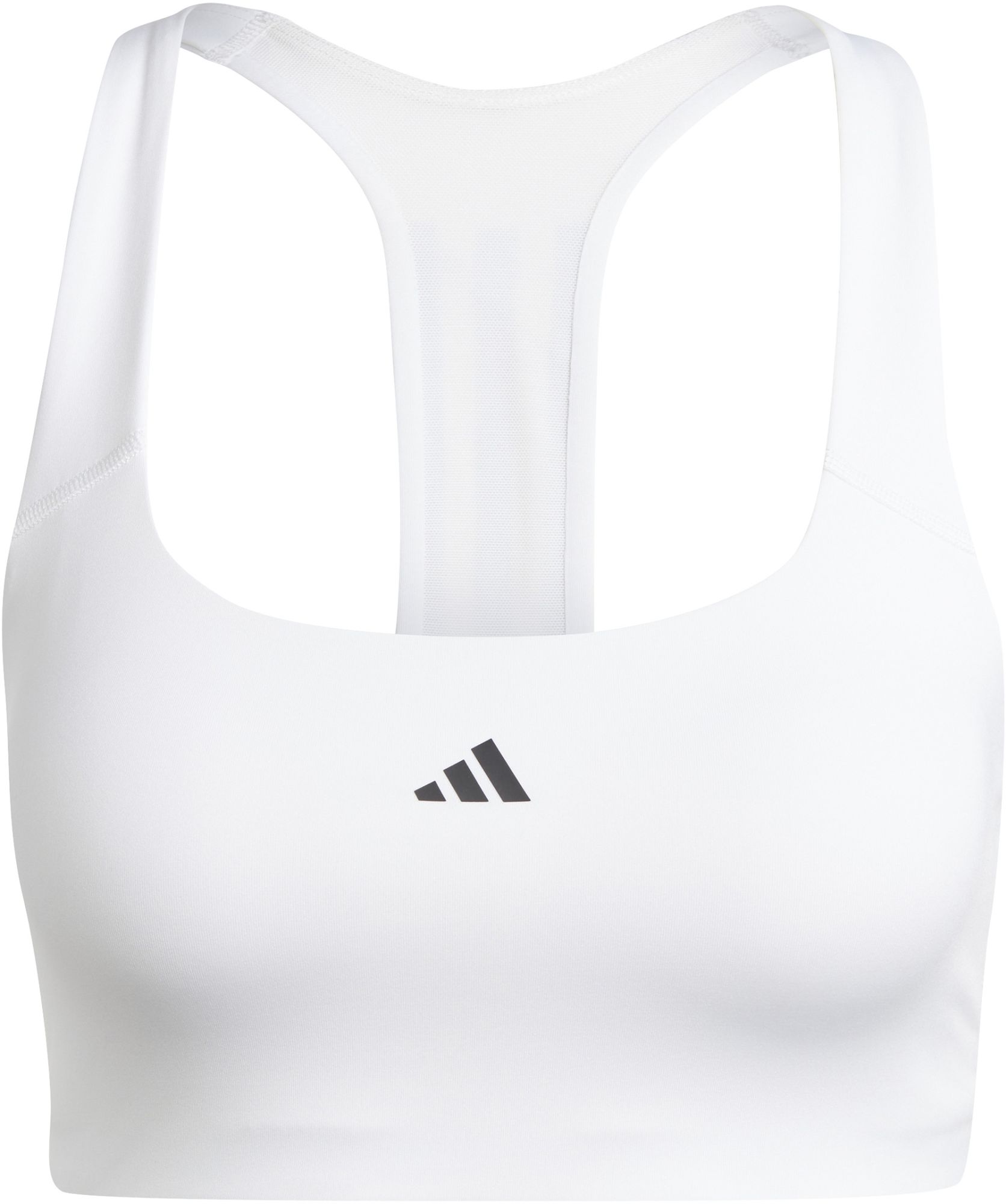 Adidas Women's Power Impact Tennis Training Bra (White)