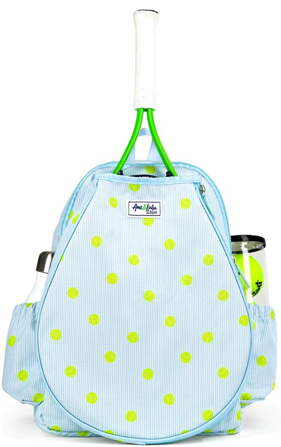 Ame Lulu Little Love Tennis Backpack Sky Oxford