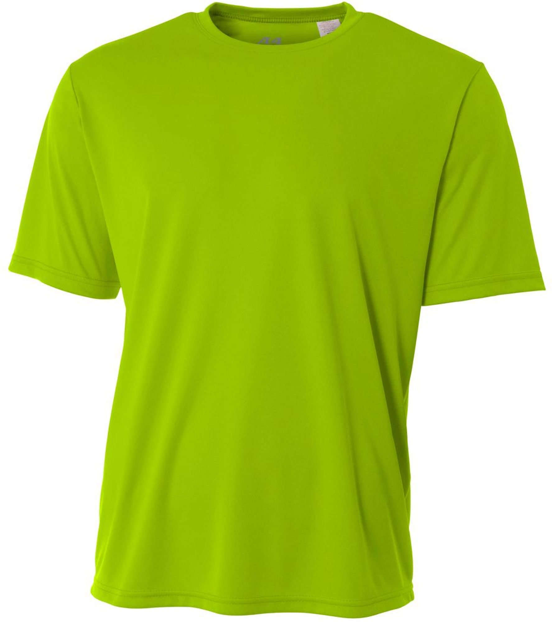 A4 Men's Performance Crew Shirt (Lime)