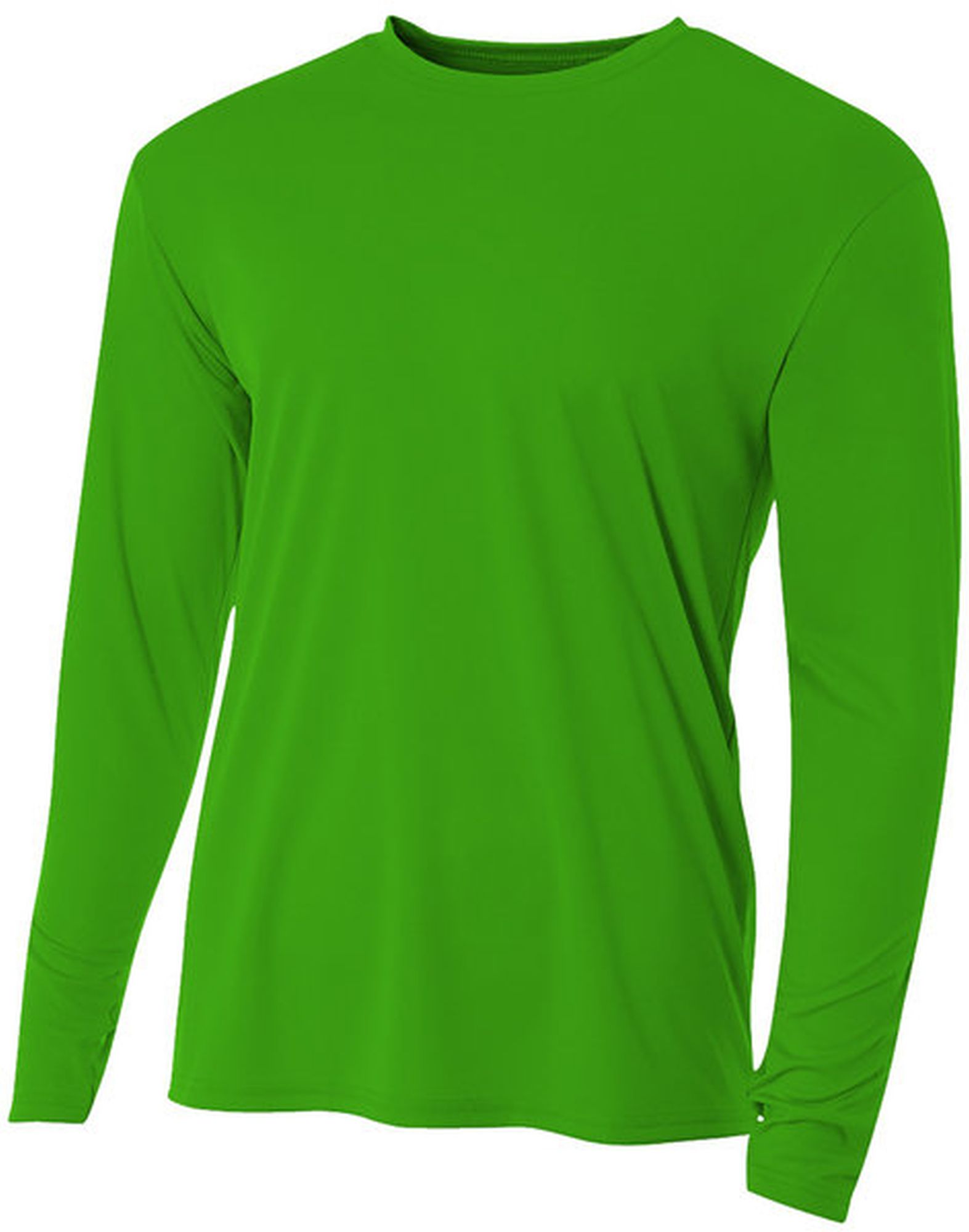 A4 Men's Performance Long Sleeve Crew (Kelly)