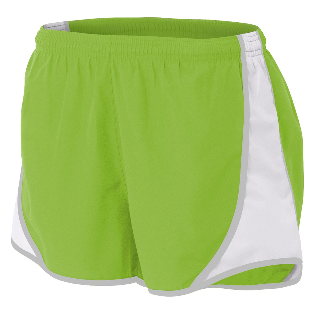 A4 Women's 3 Tennis Speed Shorts (Lime/White)